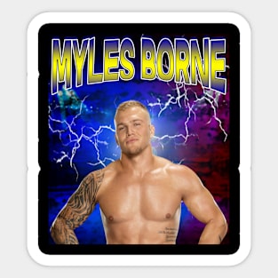 MYLES BORNE Sticker